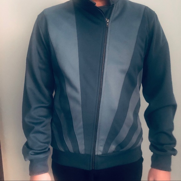 Misericordia Two-Tone Blue Men’s Jacket - Picture 2 of 8